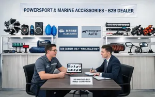 Powersport and marine accessory dealers